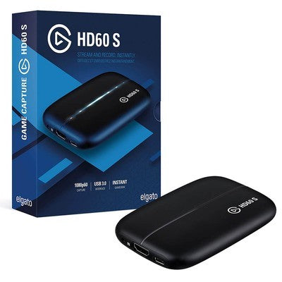 CAPTURADORA DE VIDEO CORSAIR *EL GATO HD60 S *TRANSMISION & GRABACIÓN 1080P-60FPS