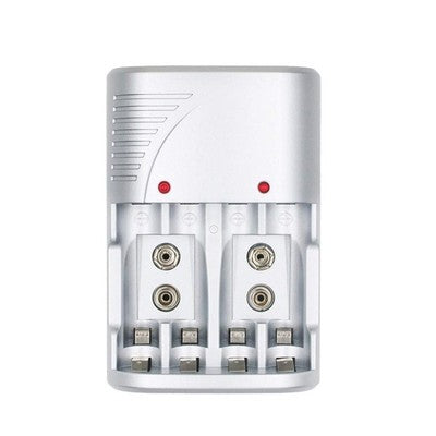 Cargador De Pilas Universal Aa/Aaa X4 9V Recargable Anera