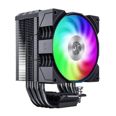 Cooler Cpu Gamemax Gamma 90 Digital Bk Argb 4 Tubos Termicos, Digital Display To Temperature, Intel Lga1700/1366/1200 Y 