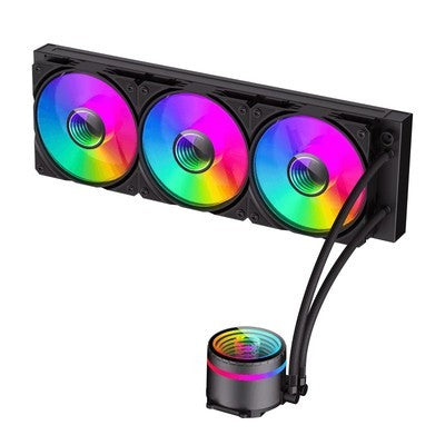 Refrigeracion Liquida Gamemax Iceburg 360 Infinity Bk Fan 3*120Mm Argb Efecto Infinito Intel Lga 1700/1200/115X Amd Am5/