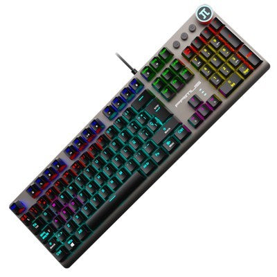Teclado Primus Gaming Wired Spanish Usb 2.0 Ergonomic Design Black/White