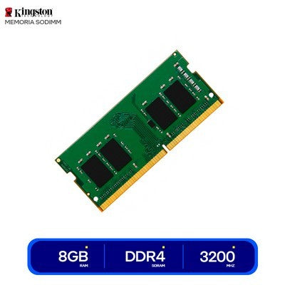Memoria Ram Ddr4 So-Dimm 8Gb Pc3200 Kingston Laptop Kvr32S22S8/8