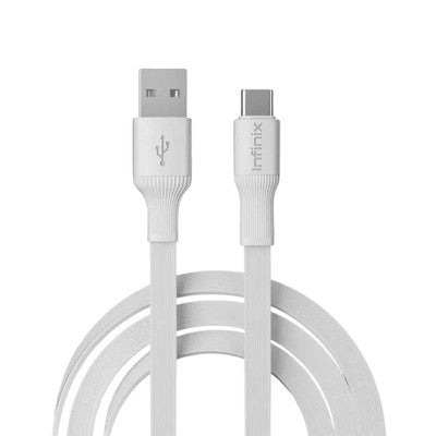 CABLE INFINIX FLAT CABLE USB-A TO USB-C 1M  - MODEL XDC23A - INFX-XDC23A-CL