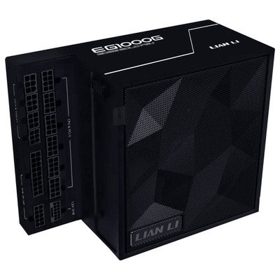 Fuente De Poder Certificada Lian Li Edge Series-1000W Full Modular Power Supply (Fan Hub Included) - Gold-Atx 3.0, 3.1-P