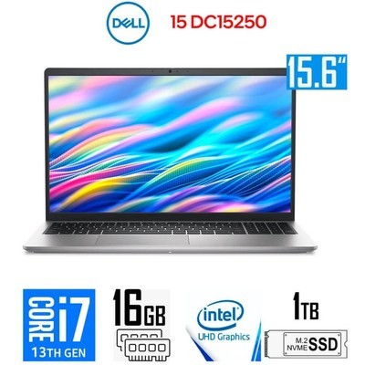 Dell Dc15250 15.6” 120Hz Fhd I7-1355U 16Gb Ddr5 1Tb Pcie Tecl. Sp + Num Ubuntu Wifi 6 Silver Rwcgn Garantia 12 Meses Pin