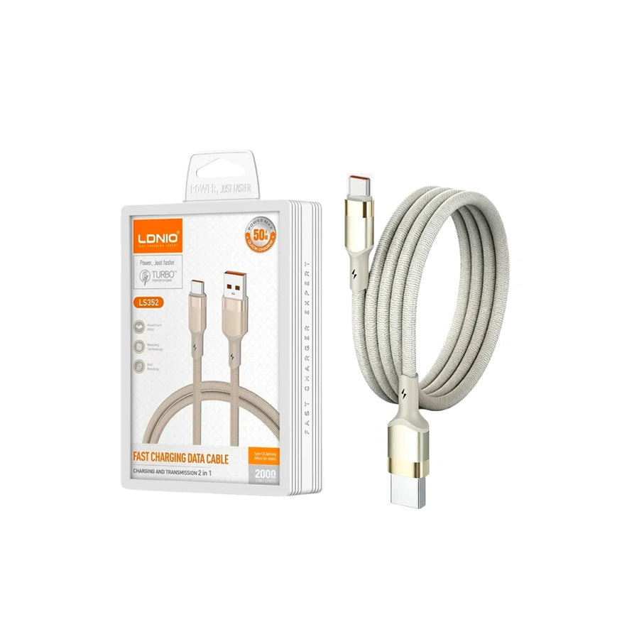 CABLE LDNIO LS352 2M 50W USB-TC