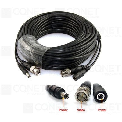 Cable Prefabricado Bnc/Dc De 15M