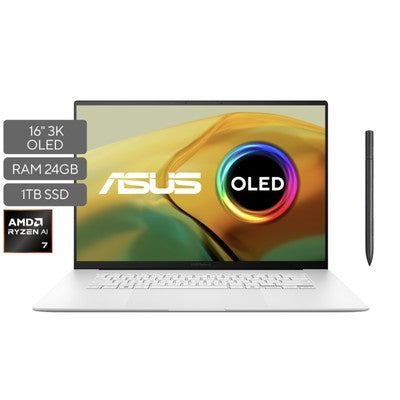 Laptop Asus Vivobook S16 Ryzen 9 270 16G 512G Ssd 16" Wuxga Matte Gra
