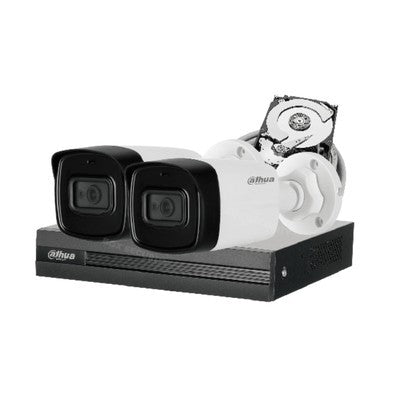 KIT 2 CAMARAS 40M EXTERIOR