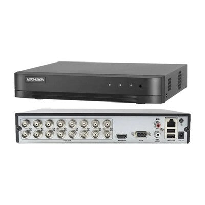 DVR HIKVISION 16-CH 5 MP 1U H.265 ACUSENSE DVR IDS-7216HUHI-M2/XT