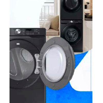 SECADORA CARGA FRONTAL GAS 24KG NEGRO