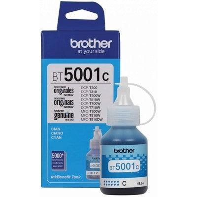 Tinta Brother Bt5001C Cyan 41.8Ml T510W T710W T310 T910Dw T420W T520W T720Dw
