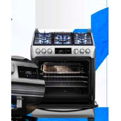 COCINA A GAS DIGITAL 30" 5 QUEMADORES
