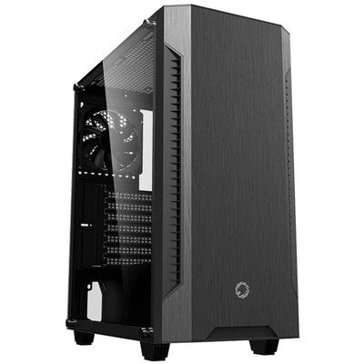 Case Gamemax Fortress Tg Bk Atx Usb 3.0/2.0 Fan (Frontal 2*12Cm, Post. 1*12Cm) Lat. Vidrio Temp. Controlador Fan Speed P