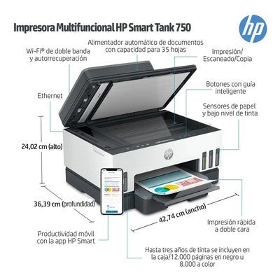 HP ST 750 AIO MULTIFUNCIÓN ADF DÚPLEX