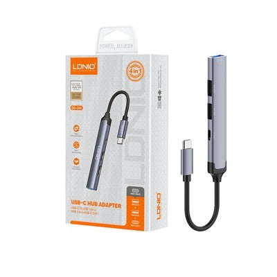Hub Ldnio Ds-34C Tc To Usb3.0*1+Usb2.0*3