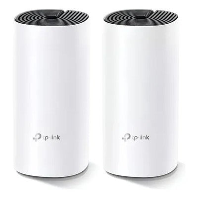 Extensor Malla Tp-Link Deco M4 2 Pack Gigabit Ac1200 Dual Band 2.4Ghz: 300Mbps Y 5Ghz: 867Mbps Mu-Mimo 260M² 100 Dispo. 