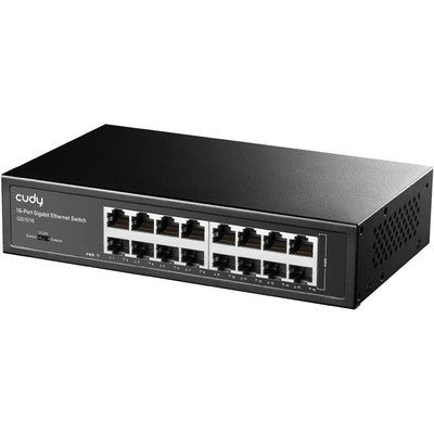 SWITCH CUDY 16PTOS 10/100/1000 METAL
