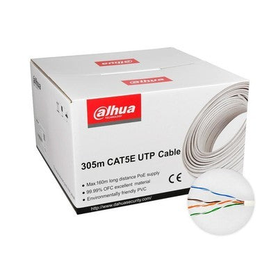 Cable Utp Ins Cat 5E 305M Int. (70% Cobre / 30% Aluminio) Blanco
