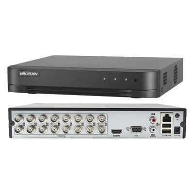 DVR HIKVISION DS-7216HGHI-M1 TURBO HD/ 16 CANALES/HASTA 1080P H.265