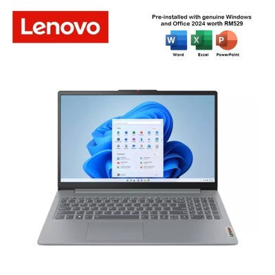 Laptop Lenovo Ideapad Slim 3 15Amn8 Ryzen 3 7320U Ram 8Gb Ssd512Gb 15.6" Fhd Wifi 6 Windows 11 Home Artic Grey