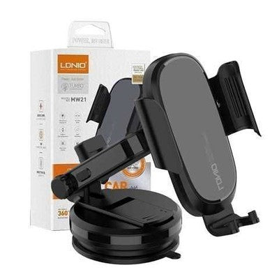 SOPORTE VEH LDNIO MW21 WIRELESS 15W BLACK