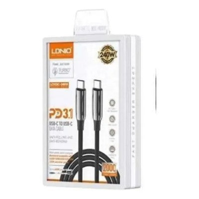 CABLE LDNIO LC922 2M 240W TC-TC - CORDÓN BLACK