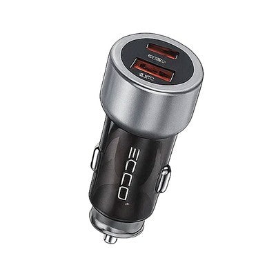 CARGADOR VEH. ECCO EC-135 38W - 2P PD + USB + CAB TC-TC