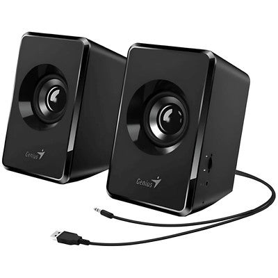 Parlante Genius Sp-U125 Negro 3W Usb E. Audio 3.5Mm Conector Auriculares Control Volumen