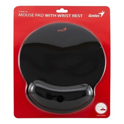MOUSE PAD GENIUS G-WMP 100 CON APOYADERA DE GEL 230*250MM*25MM NEGRO