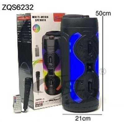 Parlante Zqs6232 6.5Pulg X2 20W + Mic