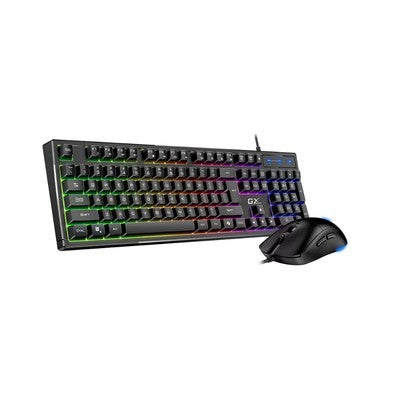 Teclado + Mouse Genius Usb Scorpion Km-Gx6 Teclado K6 Y Mouse X1 7 Colores Rgb Copilot Dpi 400-3200