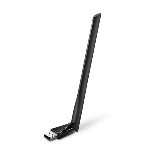 ADAPTADOR WIFI MERCUSYS MU6H AC650 DUAL BAND (2,4GHZ: 200MBPS Y 5GHZ: 433 MBPS) ANTENA ALTA GANANCIA GARANTIA 12 MESES