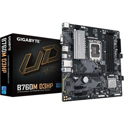 Mainboard Gigabyte B760M D3Hp Ddr4 4 Dimm Socket 1700- B760M D3Hp Ddr4