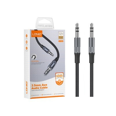ADAPTADOR LDNIO LSY81A 1M 3.5MM TO 3.5MM