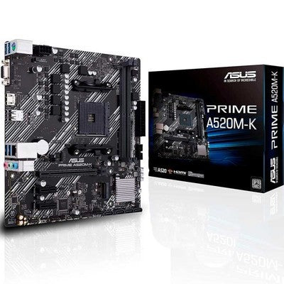 MAINBOARD PC ASUS PRIME A520M-K DDR4 / AMD4 / RIZEN