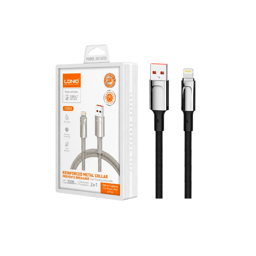 CABLE LDNIO LS342 2M 50W USB-IPH
