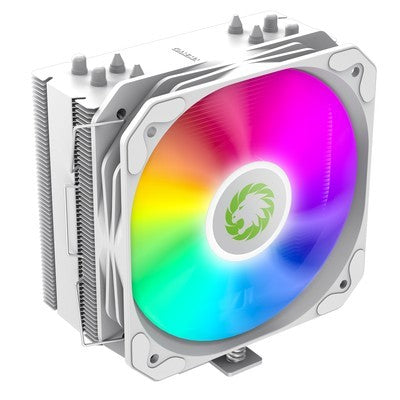 Cooler Cpu Gamemax Sigma 540 Argb Wh 130Mm 4 Tubos Termicos Intel Lga 1700/1200/115X Y Amd Am4 Aura Syn 5V3Pin Garantia 