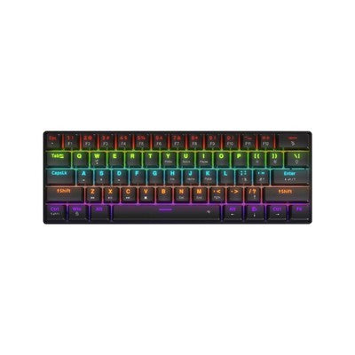 Teclado Acer Okw239 Sp Bk Mecanico Rgb Arcoiris Usb-C 61 Tecl Garantia 12 Meses