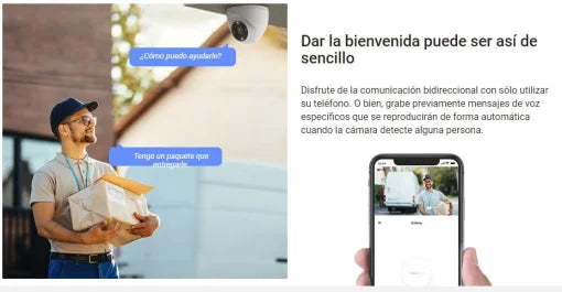 Cámara Smart EZVIZ H4 Domo 3MP 2K Fullcolor 24/7 (modelo CS-H4-R201-1H3WKFL)