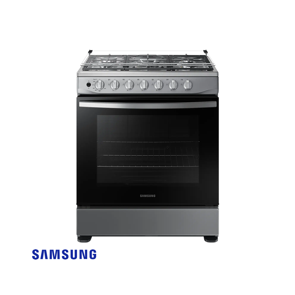 Cocina a Gas Samsung 5 Quemadores Acero Inoxidable