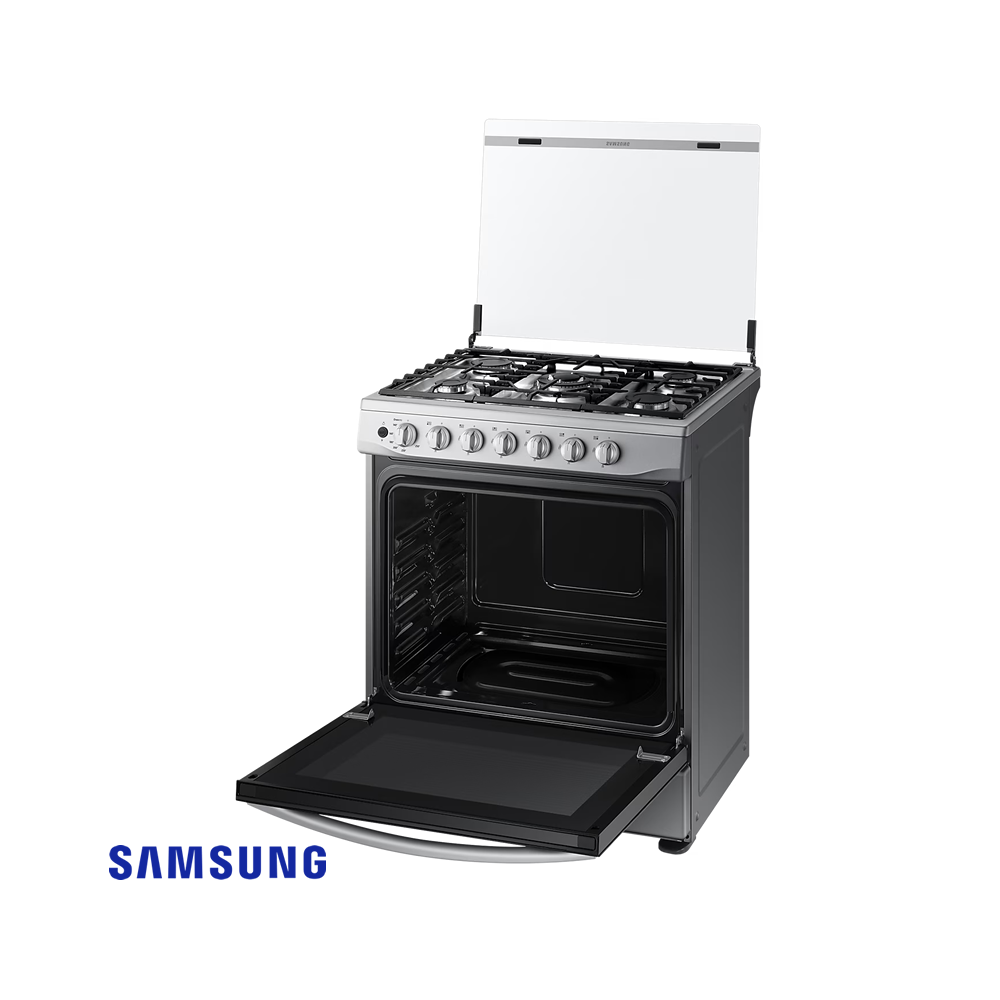 Cocina a Gas Samsung 5 Quemadores Acero Inoxidable