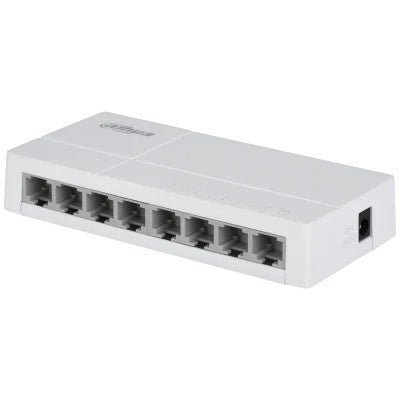 SWITCH DAHUA 8 PUERTOS 10/100MBPS PLUG & PLAY DH-SF1008L GARANTIA 12 MESES
