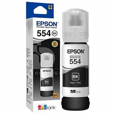 Tinta Epson T554120 Black L8180 L8150 70Ml