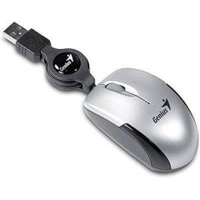 MOUSE GENIUS MICRO TRAVELER SILVER
