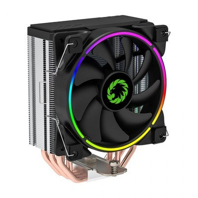 Cooler Cpu Gamemax Gamma 600 High Perfermance Fan Dual 12Cm Argb Lga Intel Y Amd 2*4Pin Pwm+3Pin Argb Aura Sync Garanti 12 Meses