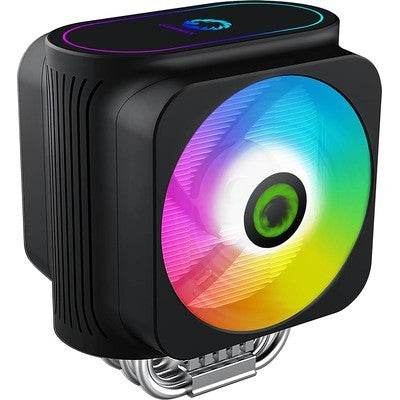Cooler Cpu Gamemax Sigma 520 Digital Bk Fan Argb 12Cm Digital Display To Temperature Intel Y Amd Aura Sync 5V 3Pin / 4Pin Pwm Garantia 12 Meses