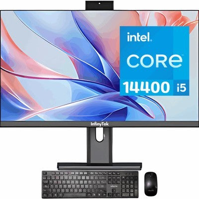 Aio Computador Todo En Uno Infinytek Genesis 5 243Aiopc Intel Core I5-14400 (14Va) - Ram 16Gb Ssd 1Tb M.2 Pantalla 24" Freedos Teclado+ Mouse Inalambrico Español - Garantia 1 Año - Primeros 15 Dias Cambio Inmediato