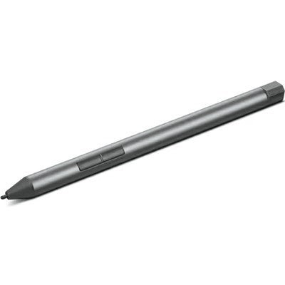 Stylus Lenovo Digital Pen 2 (Laptop) - Ultra-Tactile Response - 4,096 Levels Of Pressure - Natural Feel Elastometer Pen Tip - Extended Battery Life - Silver, Grey *(Compatible Solo Con Laptops Lenovo