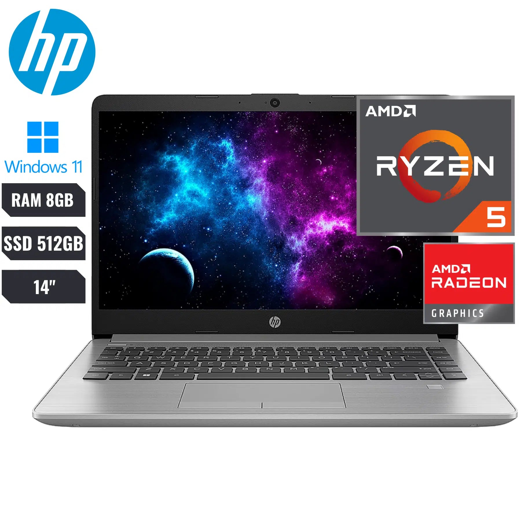Laptop HP 245 G9 AMD Ryzen 3-3250U 8Gb 256Gb